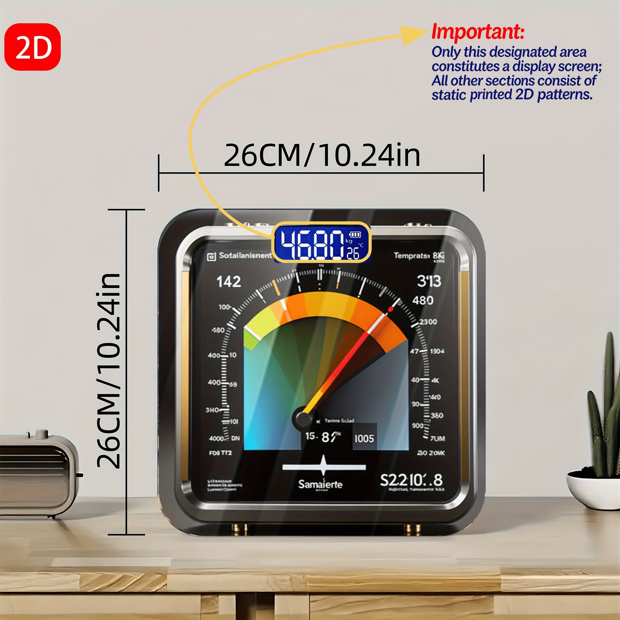 Balança Digital de Peso Corporal com Tecnologia Step-On, Vidro Temperado Grosso e Ecrã LED – Balança de Casa de Banho, Presente para Perda de Peso