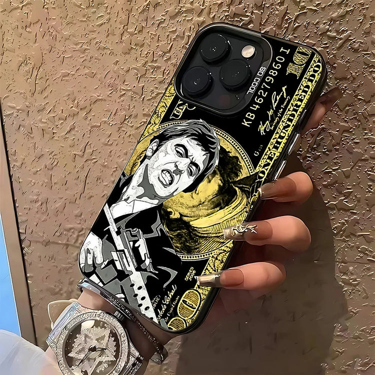 CYB-340YJJ121675A7 Color Anime Pattern Matte Phone Case For iPhone – Anti-Fall