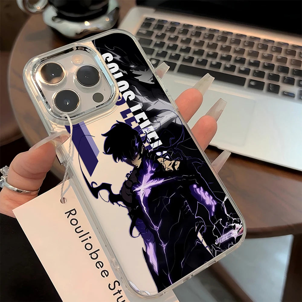 Anime Soft Phone Case For iPhone – Matte Shockproof Cover