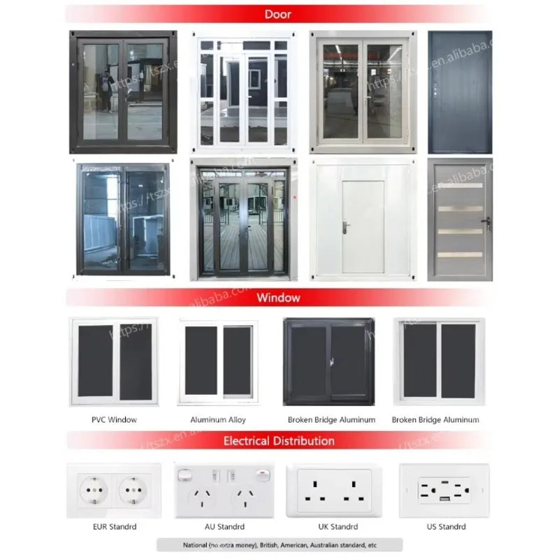 Expandable Prefab Container House With 1–4 Bedrooms