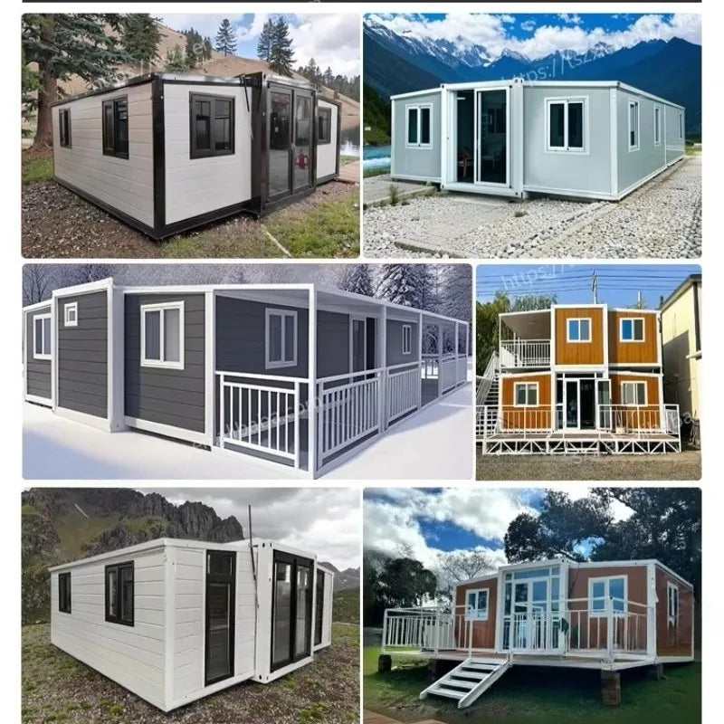 Expandable Prefab Container House With 1–4 Bedrooms
