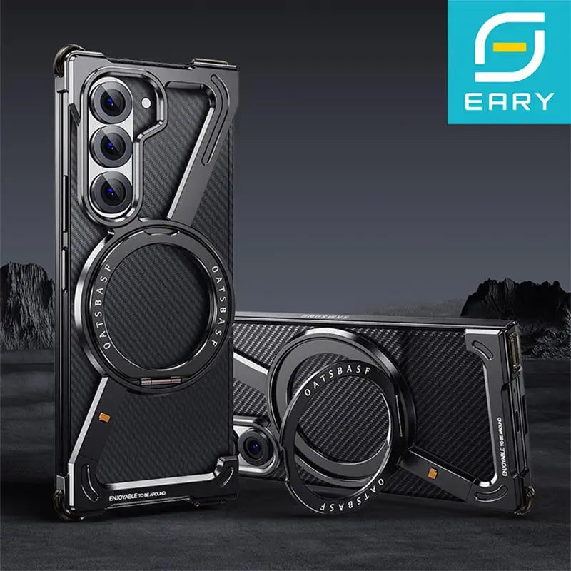 MagSafe Metal Ring Stand Case For Galaxy Z Fold