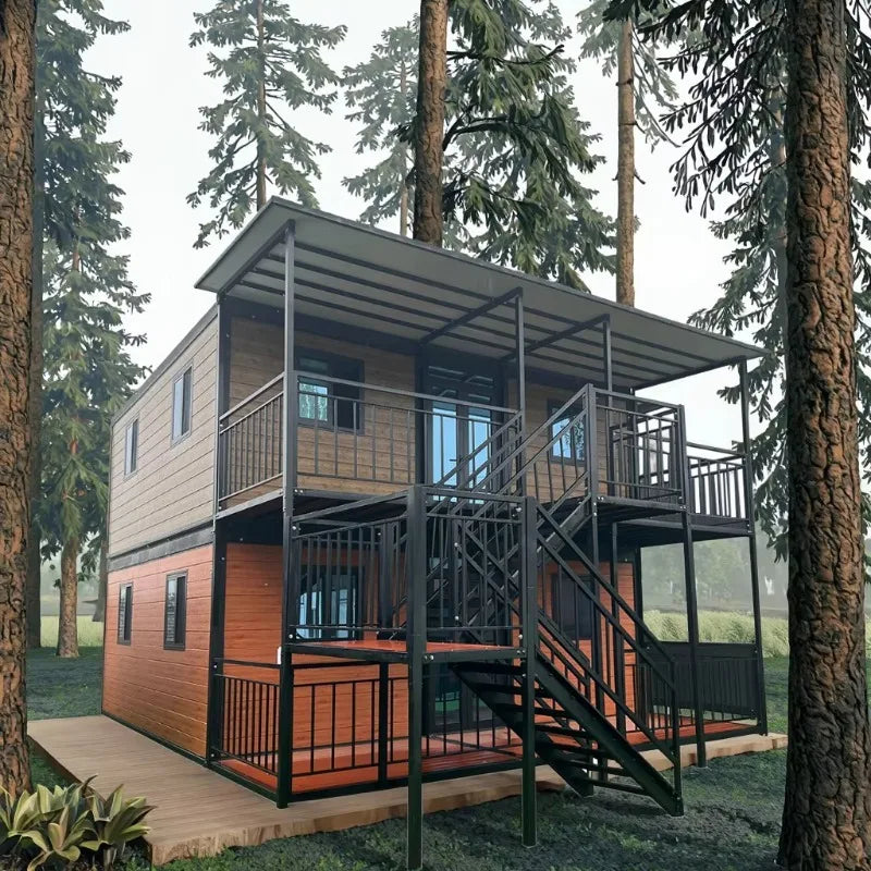 4  deposit Color Expandable Prefab Container House With 1–4 Bedrooms