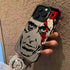 Anime Pattern Matte Phone Case For iPhone – Anti-Fall
