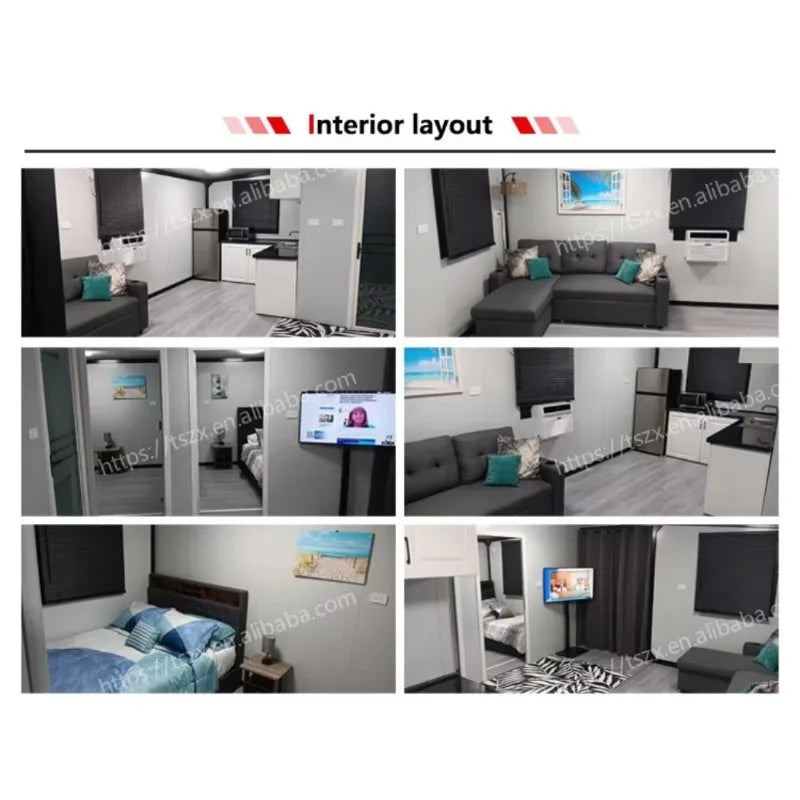 Expandable Prefab Container House With 1–4 Bedrooms