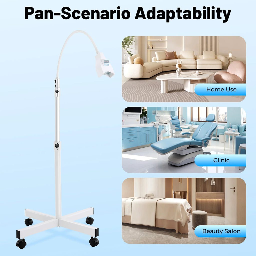 LED Teeth Whitening Machine Dental Whitening Equipment with Timer Dental Cold Light Tooth Bleaching Lamp for Dental Clinic Home