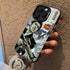 CYB-340YJJ121675A8 Color Anime Pattern Matte Phone Case For iPhone – Anti-Fall