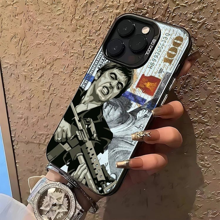 CYB-340YJJ121675A8 Color Anime Pattern Matte Phone Case For iPhone – Anti-Fall