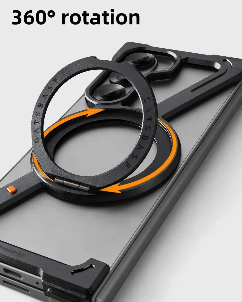 MagSafe Metal Ring Stand Case For Galaxy Z Fold