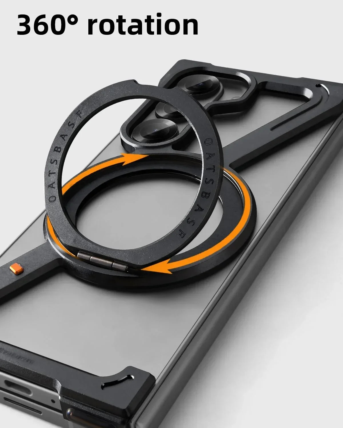 MagSafe Metal Ring Stand Case For Galaxy Z Fold